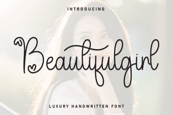 Beautifulgirl: The Handwritten Font with Designer's Touch