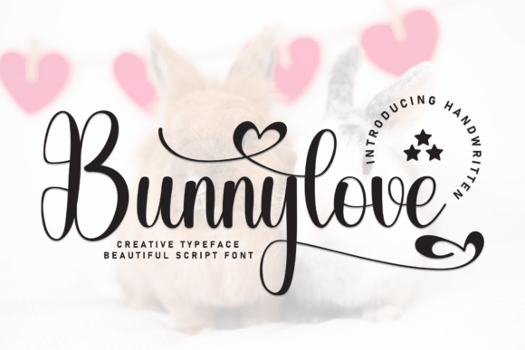 Bunnylove: A Font That Radiates Joy