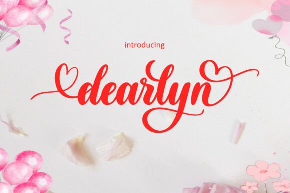 Dearlyn: A Handwritten Script Font for Elegant Design