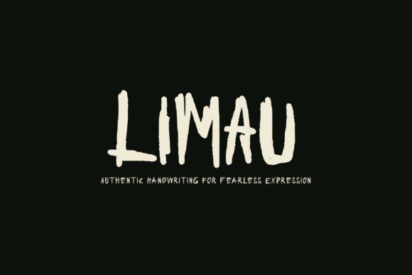 Limau: The Raw Handwritten Font for Bold Visual Design