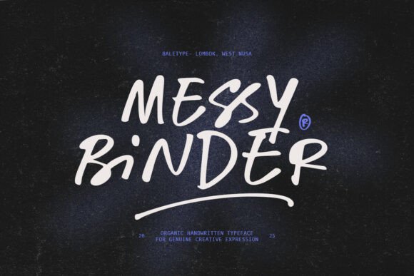 Messy Binder: Embracing Organic Handwritten Style