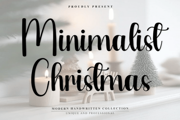 Minimalist Christmas: Elevate Your Design with Elegant Typography