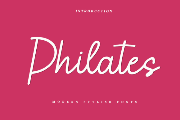 Philates: The Bold Handwritten Font for Expressive Design