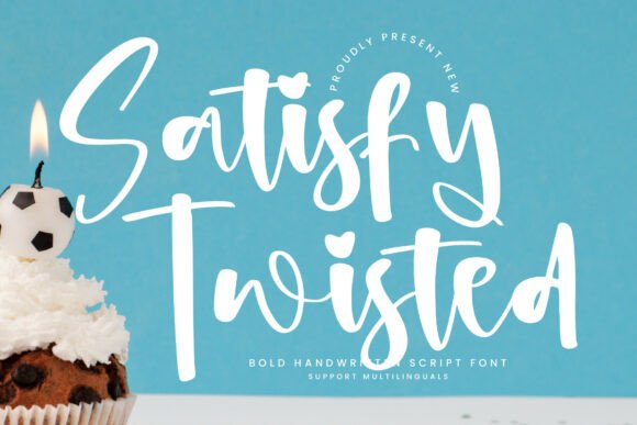 Satisfytwisted Regular: A Modern Script for Dynamic Branding