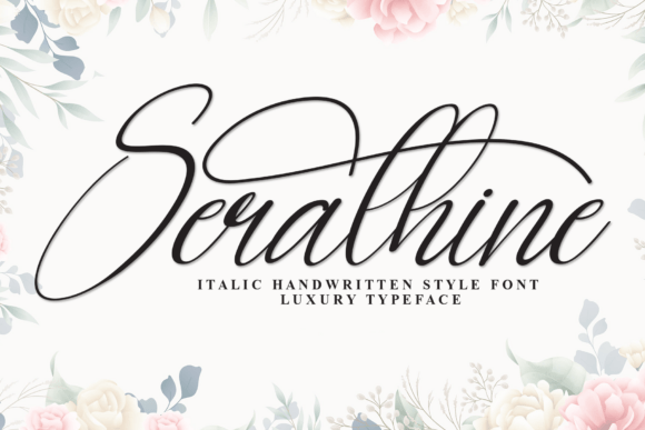 Serathine: Elevating Design with Elegant Script Typography