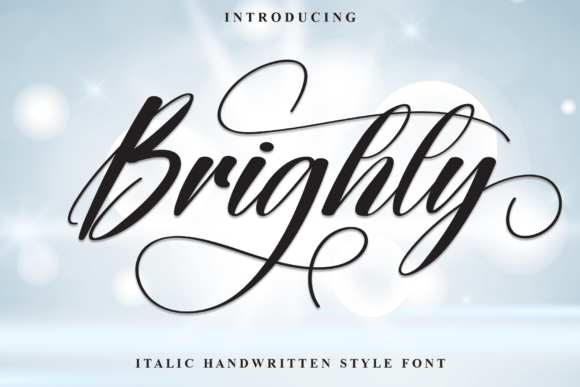 The Brighty Font: Balancing Elegance and Playfulness in Design