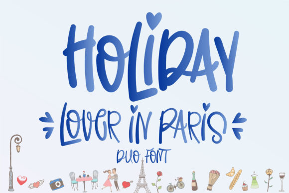 The Holiday Lover in Paris Font: A Designer's Guide