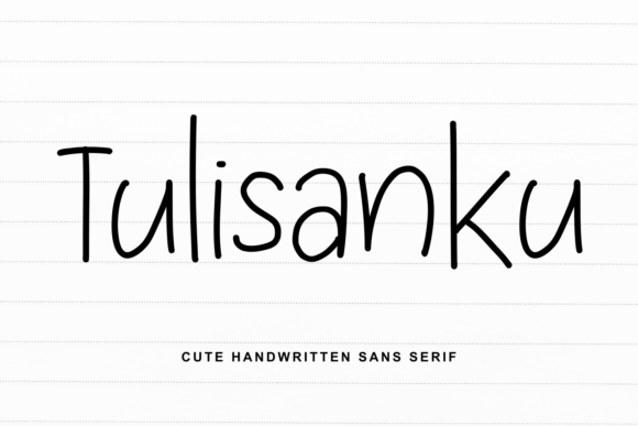 Tulisanku: The Handwritten Font for Modern Design